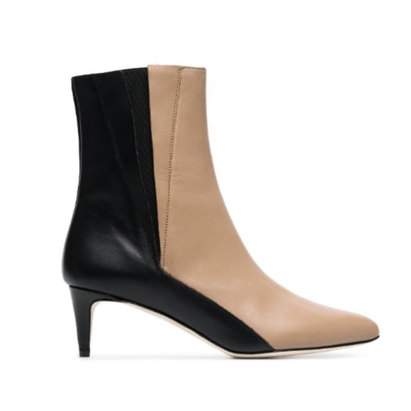 ATP Atelier
beige and black nila 55 leather boots - Picture 1 of 6